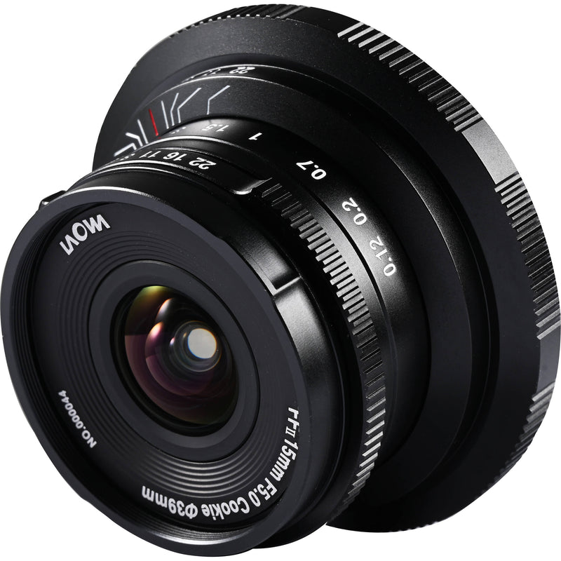 Venus Optics Laowa 15mm f/5 Cookie (L-Mount, Black)
