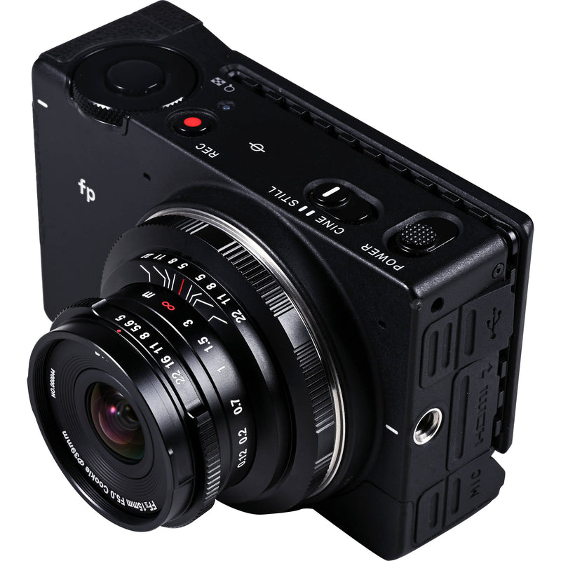 Venus Optics Laowa 15mm f/5 Cookie (L-Mount, Black)
