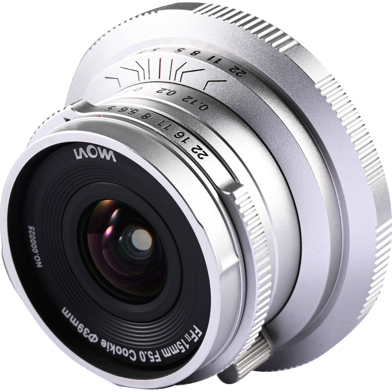 Venus Optics Laowa 15mm f/5 Cookie (L-Mount, Silver)