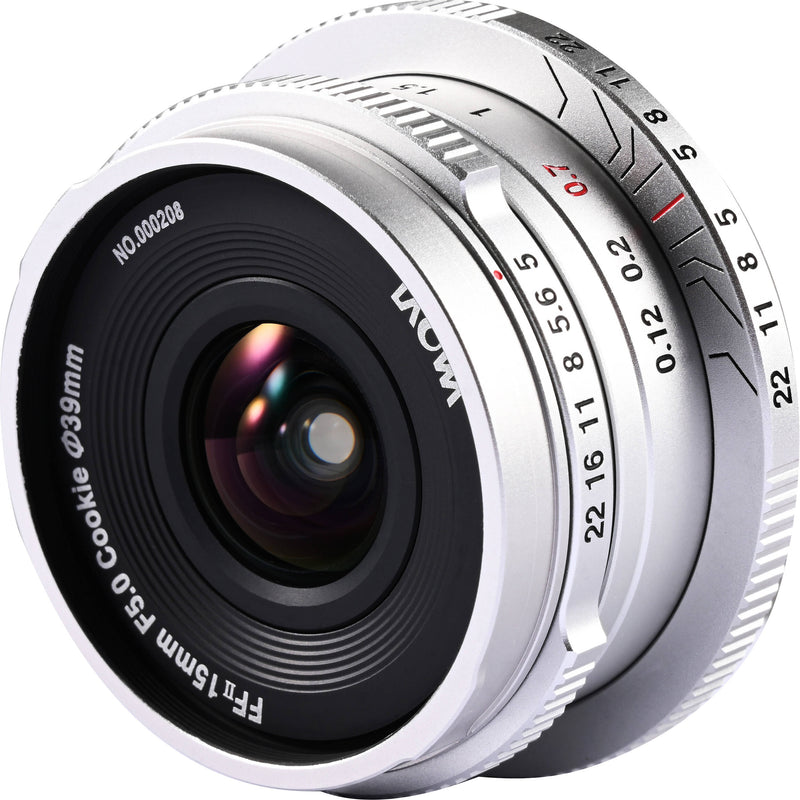 Venus Optics Laowa 15mm f/5 Cookie (Leica M, Silver)