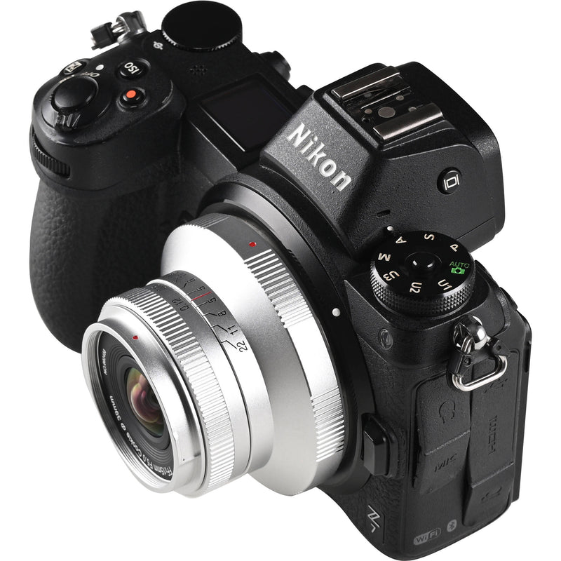 Venus Optics Laowa 15mm f/5 Cookie (Nikon Z, Silver, Auto-Aperture)