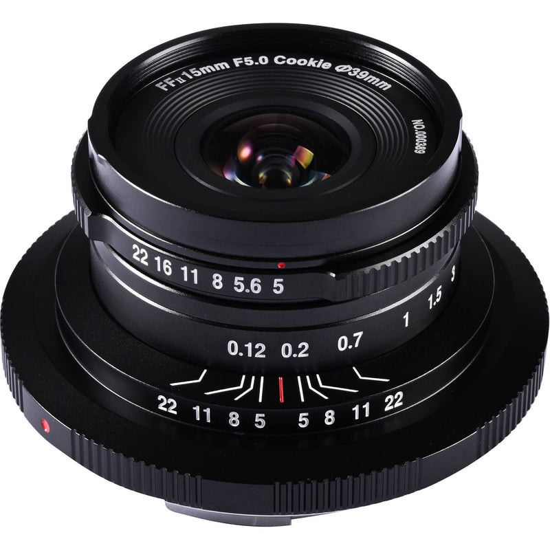 Venus Optics Laowa 15mm f/5 Cookie (Canon RF, Black)