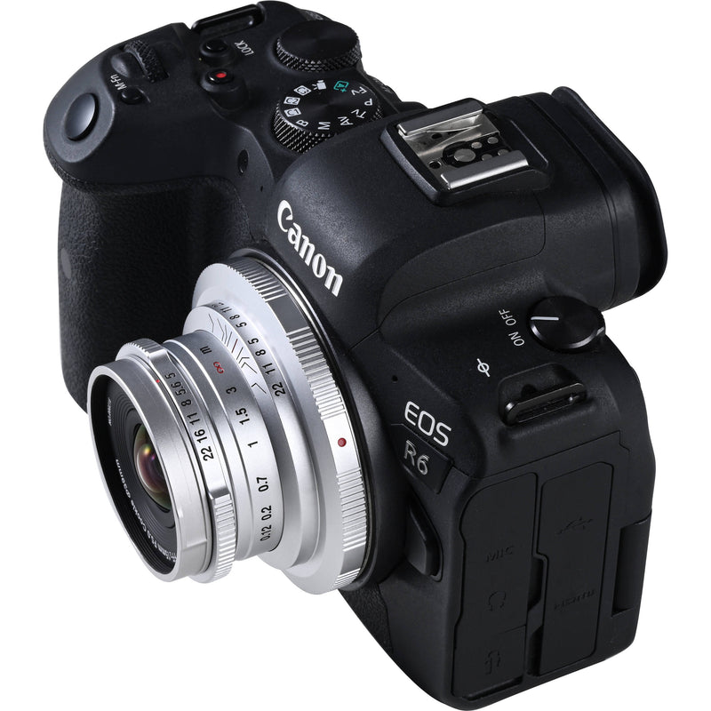 Venus Optics Laowa 15mm f/5 Cookie (Canon RF, Silver)