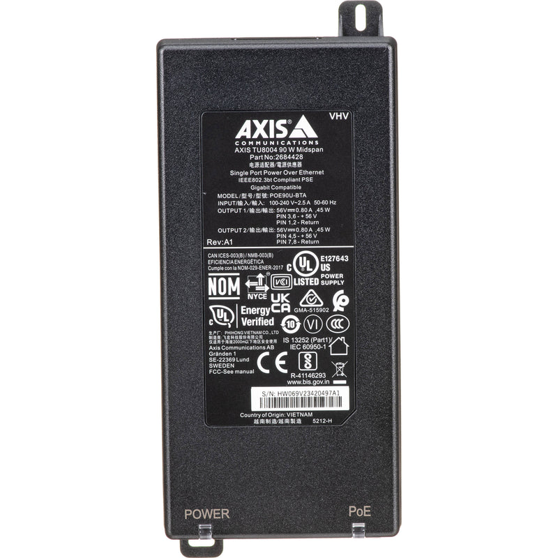 Axis Communications TU8004 90W Midspan