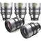 NiSi ATHENA Tuned Prime T2.4/1.9 Full-Frame 5-Lens Kit with Case (PL Mount)