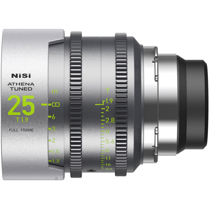 NiSi ATHENA Tuned Prime T2.4/1.9 Full-Frame 5-Lens Kit with Case (PL Mount)