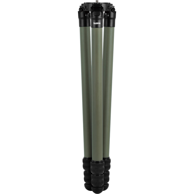TALESPULL Venture 3-Section Carbon Fiber Tripod (Dark Green)