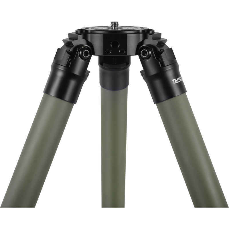 TALESPULL Venture 3-Section Carbon Fiber Tripod (Dark Green)