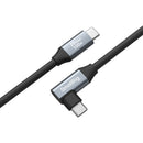 SmallRig USB-C Straight-to-Right Angled Cable (13.8")