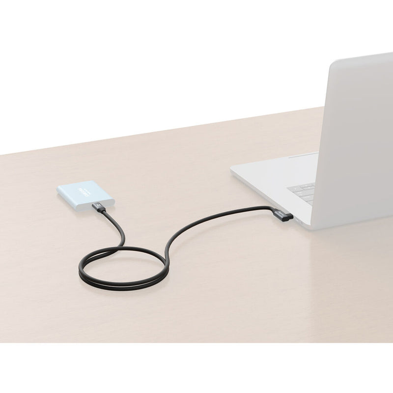 SmallRig USB-C Straight-to-Right Angled Cable (23.6")