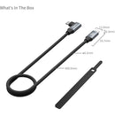 SmallRig USB-C Straight-to-Right Angled Cable (23.6")