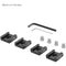 SmallRig Anti-Twist Cold Shoe Mount Support (4-Pack)
