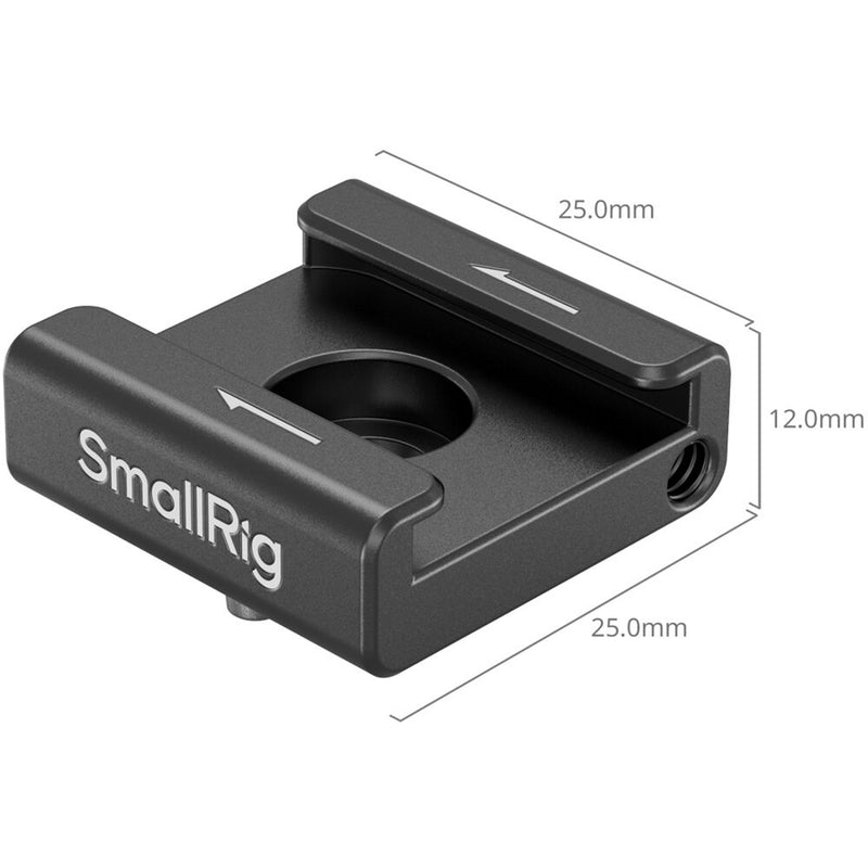 SmallRig Anti-Twist Cold Shoe Mount Support (4-Pack)