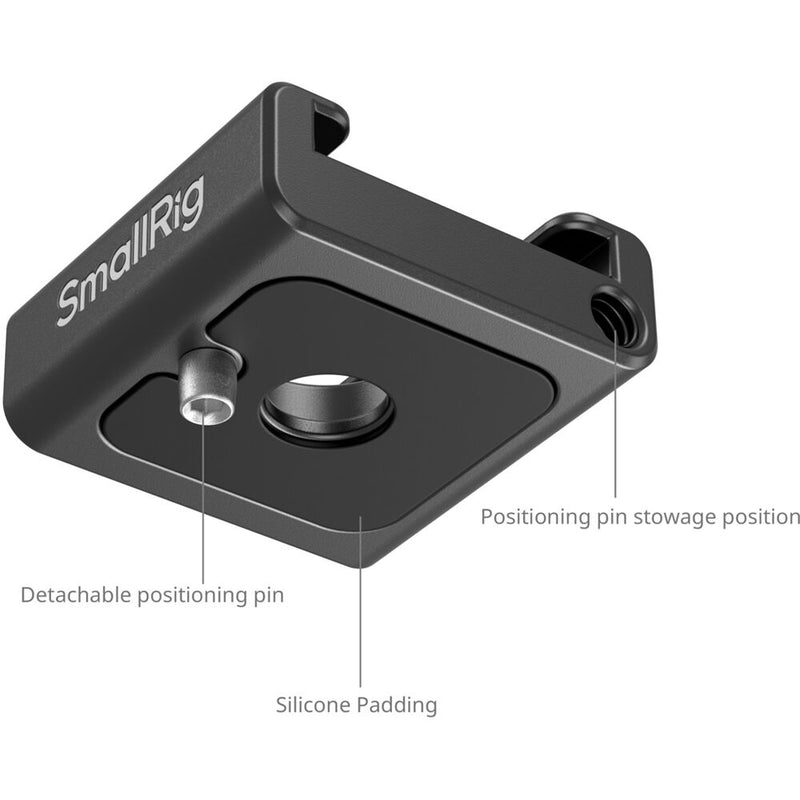 SmallRig Anti-Twist Cold Shoe Mount Support (4-Pack)