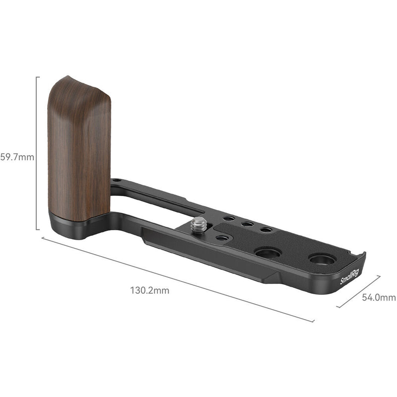 SmallRig Wooden L-Shaped Grip for FUJIFILM X100VI / X100V (Black)