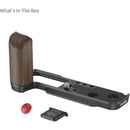 SmallRig Wooden L-Shaped Grip for FUJIFILM X100VI / X100V (Black)