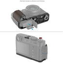 SmallRig Wooden L-Shaped Grip for FUJIFILM X100VI / X100V (Black)