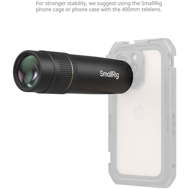 SmallRig 8x Telephoto Lens for Select Mobile Phones (T-Mount)