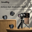 SmallRig 8x Telephoto Lens for Select Mobile Phones (T-Mount)