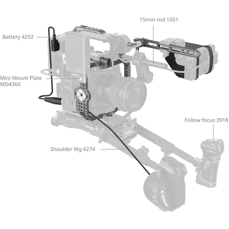 SmallRig Advanced Cage Kit for Canon C400