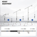 Neewer SC186W Stainless Steel C-Stand with Arm & Casters (6')