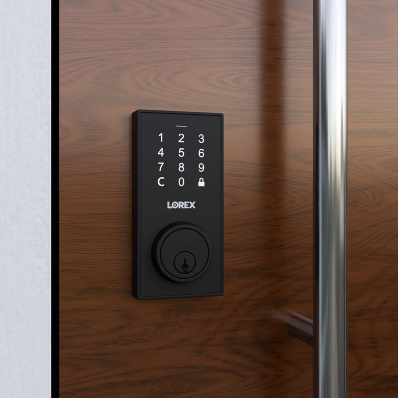 Lorex LK101-AA Bluetooth Deadbolt Smart Lock with Touchpad