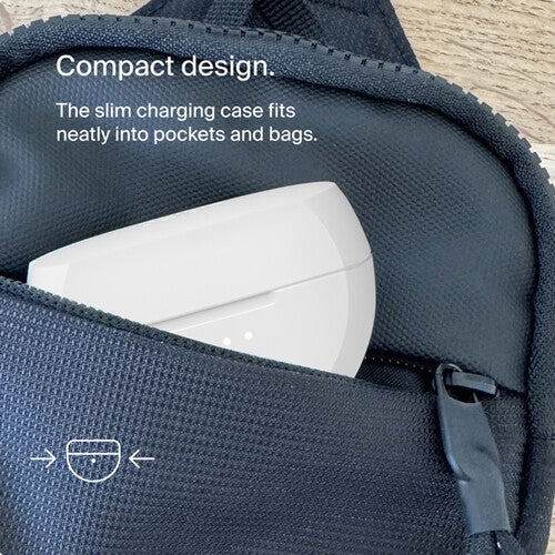 Belkin SoundForm Rhythm True Wireless Earbuds (White)