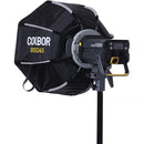 COLBOR Quick Release Octagonal Softbox with Grid (17.7")