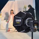 COLBOR Quick Release Octagonal Softbox with Grid (17.7")