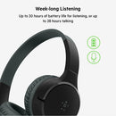 Belkin SoundForm Mini Wireless On-Ear Headphones for Kids (Black, USB-C)