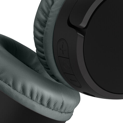 Belkin SoundForm Mini Wireless On-Ear Headphones for Kids (Black, USB-C)