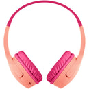 Belkin SoundForm Mini Wireless On-Ear Headphones for Kids (Pink, USB-C)