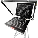 ikan PT4700S-TK-V2 Professional 17" SDI High-Bright Teleprompter Travel Kit