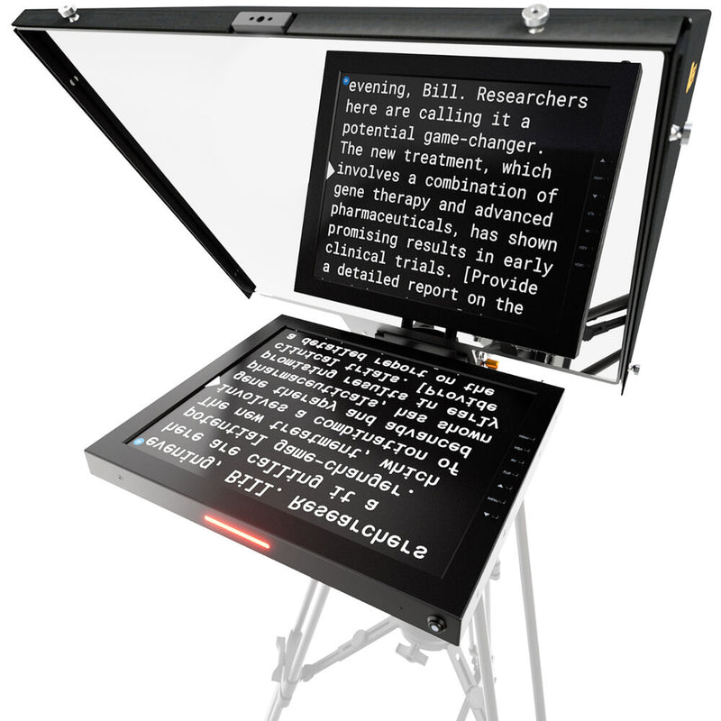 ikan PT4700S-TK-V2 Professional 17" SDI High-Bright Teleprompter Travel Kit