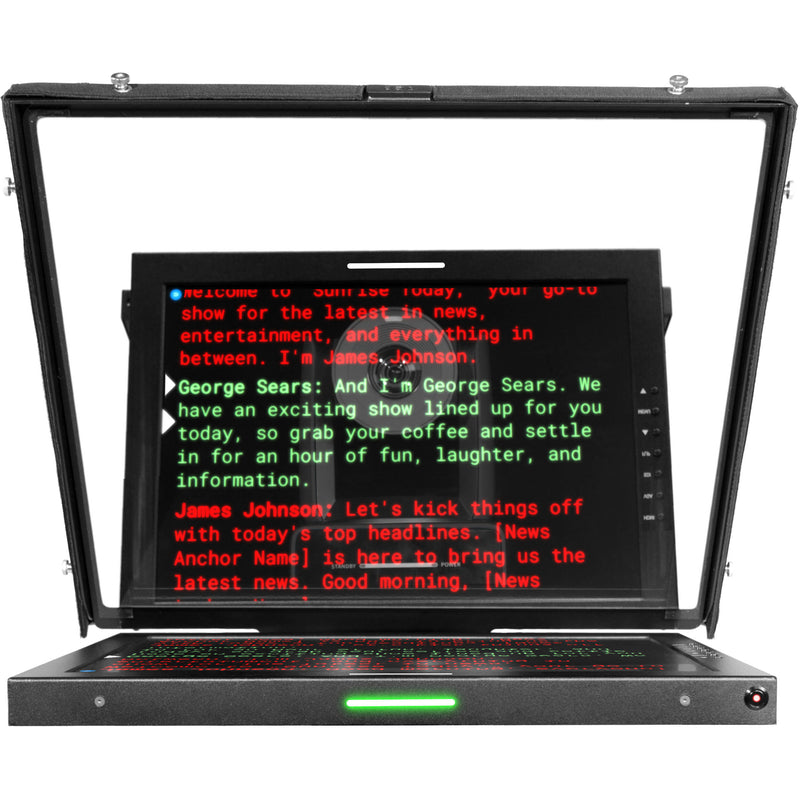 ikan 19" PTZ Teleprompter with Widescreen Monitor