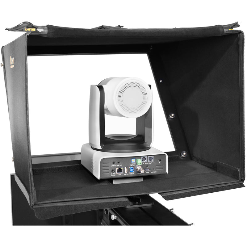 ikan 19" PTZ Teleprompter with Widescreen Monitor & 19" Talent Monitor Kit