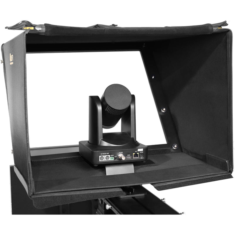ikan 19" PTZ Teleprompter with Widescreen Monitor & 19" Talent Monitor Kit