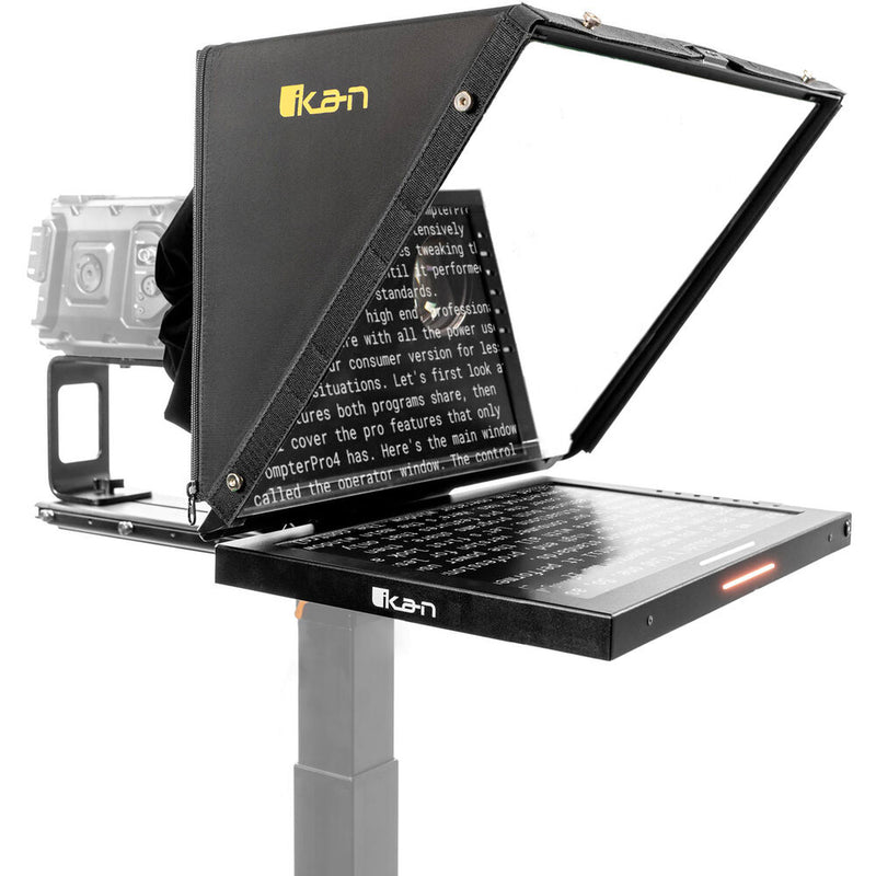ikan 19" Teleprompter with Widescreen Script Monitor & Travel Kit