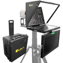 ikan 19" Teleprompter with Widescreen Script Monitor, Talent Monitor & Travel Kit