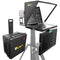 ikan 19" Teleprompter with Widescreen Script Monitor, Talent Monitor & Travel Kit