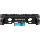 Kondor Blue Dual Rosette Clamp (Raven Black)