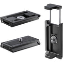Freewell Arca-Type Compatible Quick Release Plate with Smartphone Holder