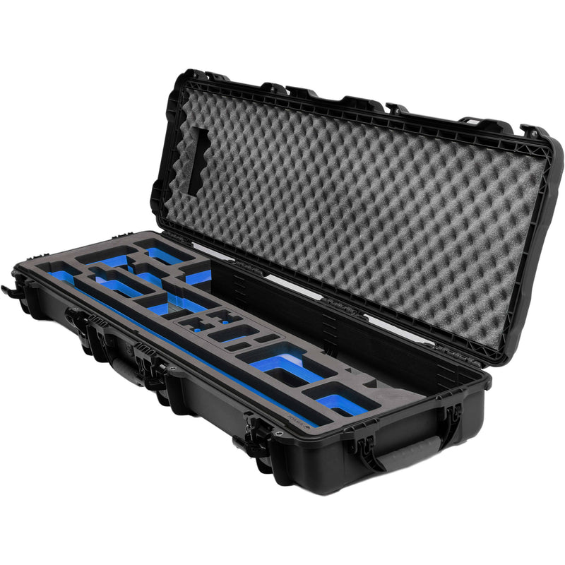 Foama Hard Case with Foam Insert for DJI D-RTK 2 Mobile Station (Black/Blue, 74L)