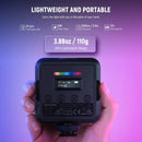 Neewer RGB62 Mini Magnetic RGB LED Light (2-Pack)