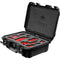 Foama Carry-On Hard Case with Foam Insert for Sony FX-3 (Black/Red, 16L)