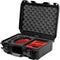 Foama Carry-On Hard Case with Foam Insert for DJI Mini 3 Pro/Mini 4 Pro (Black/Red, 16L)
