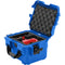 Foama Carry-On Case with Foam Insert for DJI Neo Fly More Combo (Blue/Red, 8.8L)