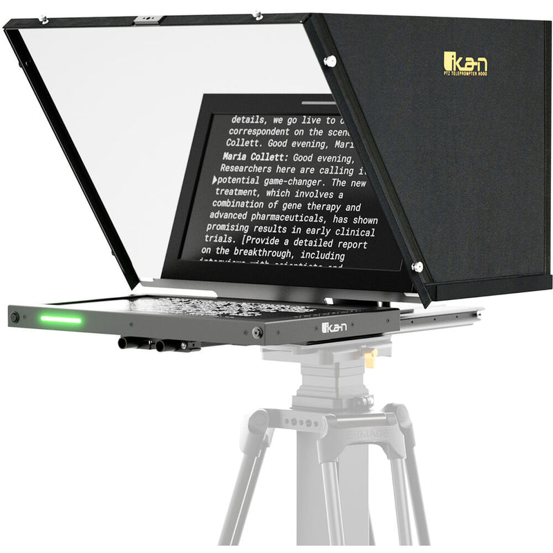 ikan Professional 15" SDI PTZ Teleprompter with Widescreen Tally Monitor