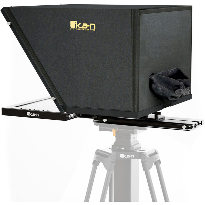 ikan Professional 15" SDI PTZ Teleprompter with Widescreen Tally Monitor