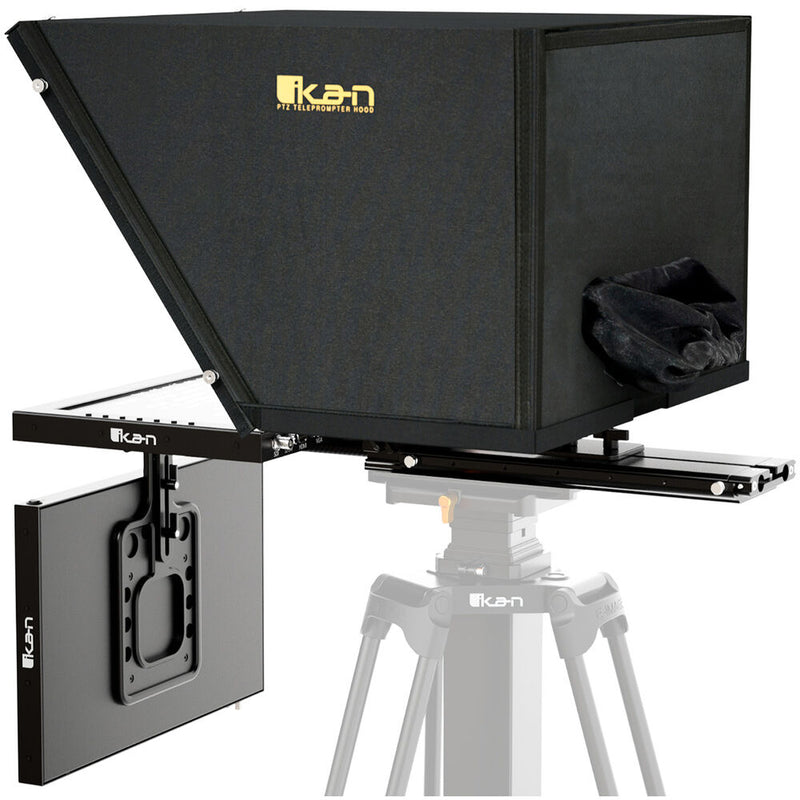 ikan Professional 15" SDI PTZ Teleprompter with Widescreen Tally Monitor & Talent Monitor